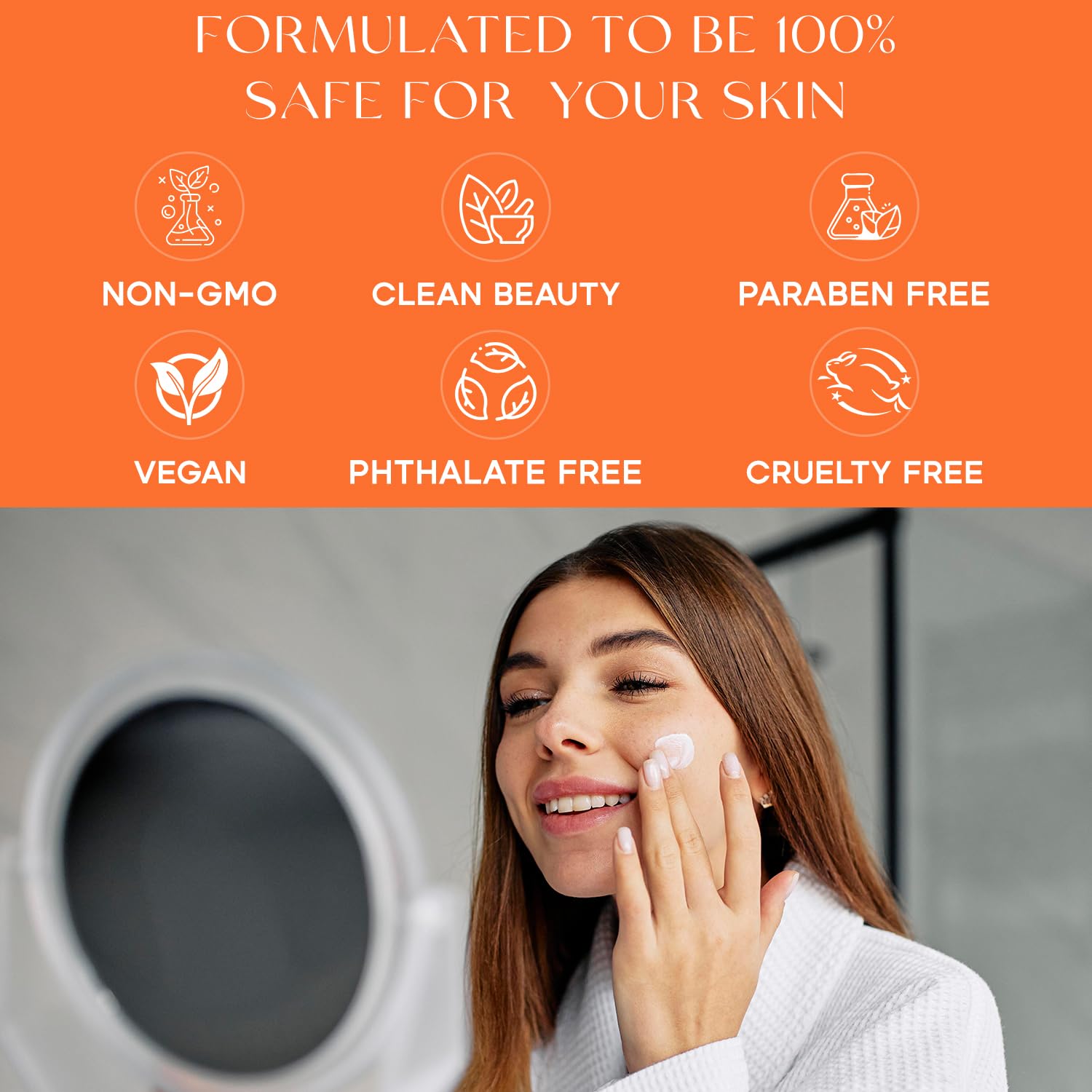 Skin 2.0 Korean Vitamin C & Collagen Face Moisturizer - Dermatologist Tested, Tightening- Anti-Aging, Clean Beauty, Cruelty-Free Skincare - All Skin Types - 1.69 oz