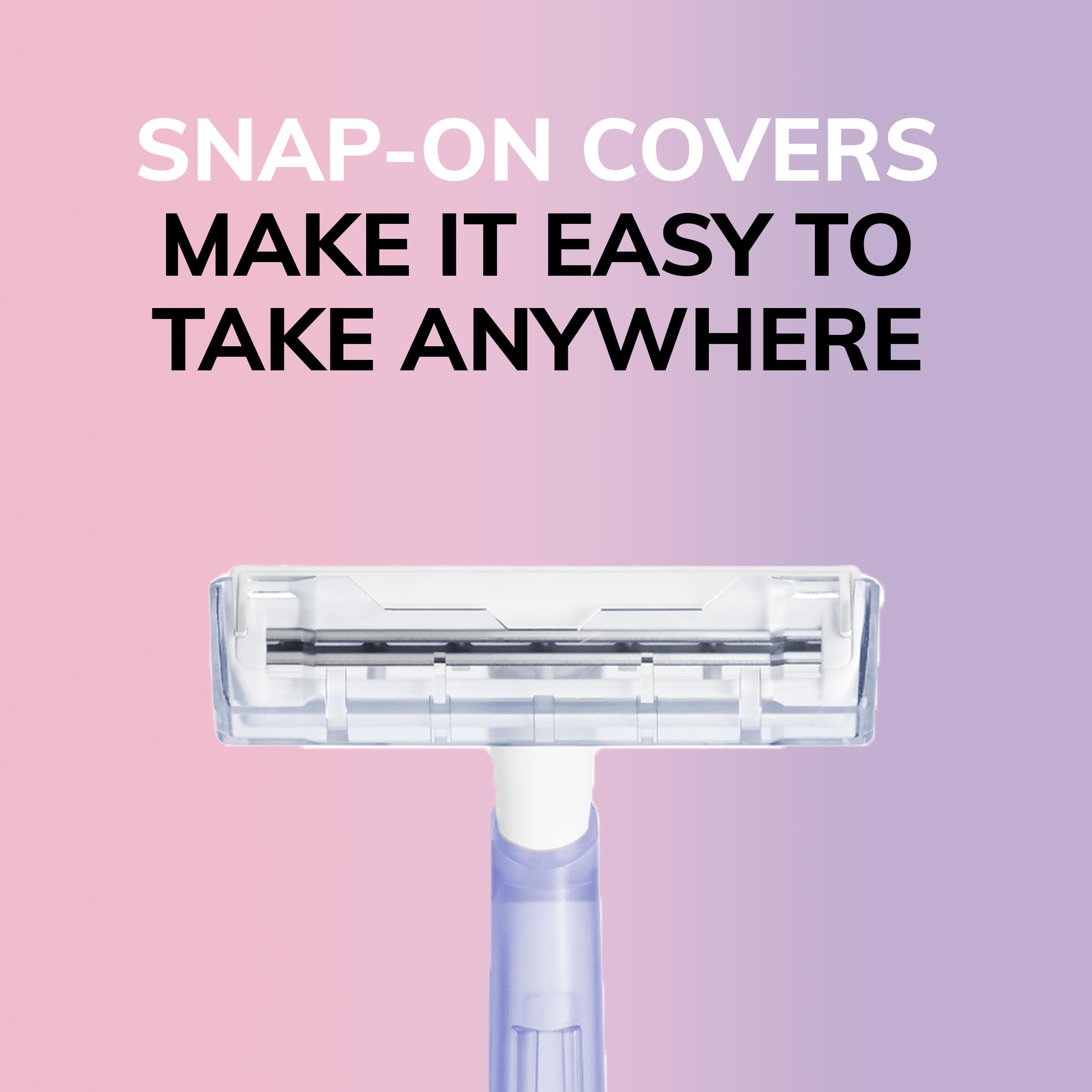 BIC Twin Select Silky Touch Twin Blade Shaver, Women, 10-Count (Packs of 12)