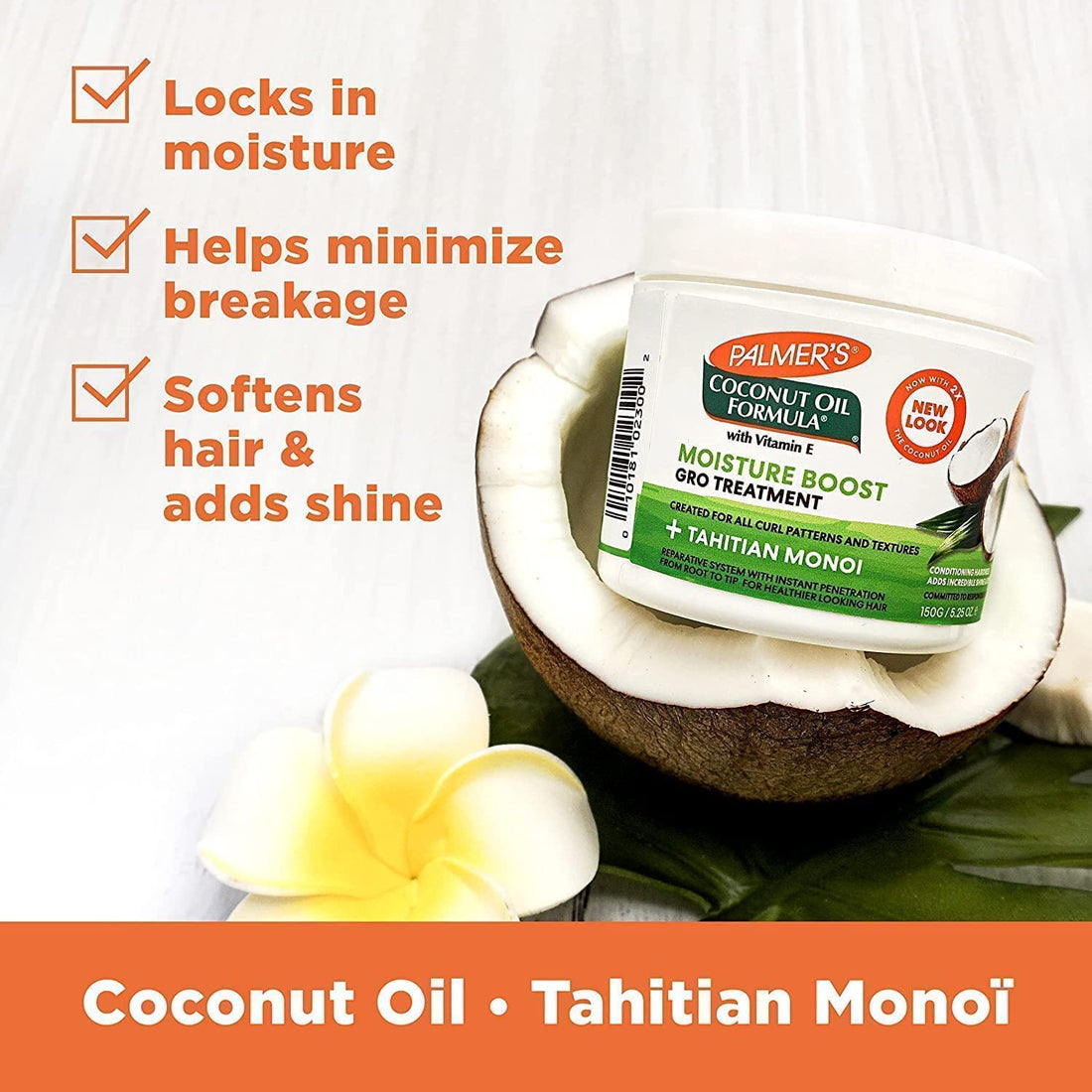 Palmer's Coconut Oil Formula Hair Conditioner 5.25 oz (Pack of 2)