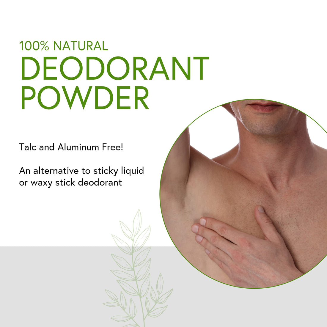 Honeybee Gardens Deodorant Powder 4 Ounces