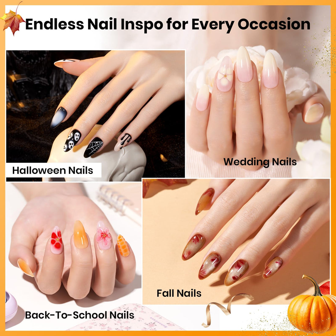 Beetles Blooming Gel 15ml Clear Uv Led Blossom Halloween Gel Polish for Spreading Effect Marble Natural Stone Watercolor Floral Print Soak off Diy Nail Art Design Manicure Gift for Women