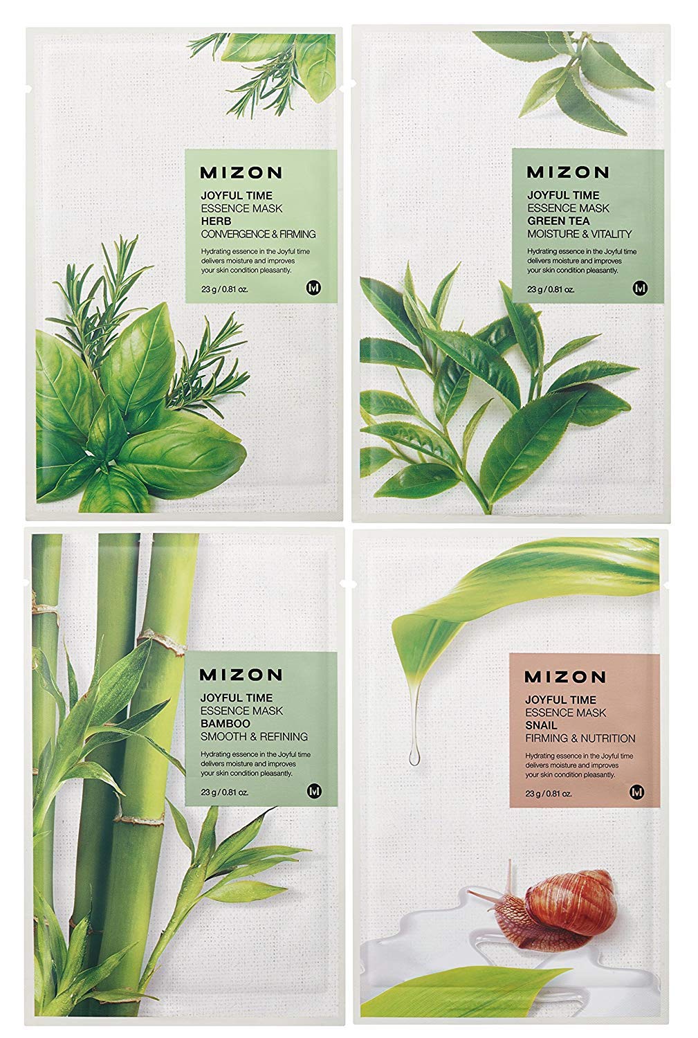 Mizon Essence Full Face Facial Mask Sheet (16 Combo Pack)