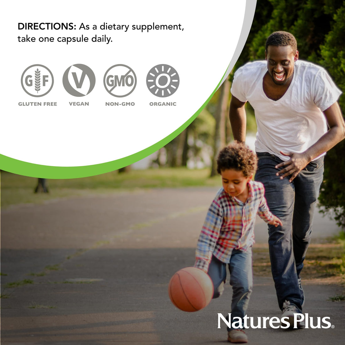 Natures Plus Source of Life Garden Certified Organic Vitamin K2-120 mcg, 60 Vegan Capsules - Bone Health Supplement - with Natural Whole Food Enzymes - Vegetarian, Gluten-Free - 60 Servings