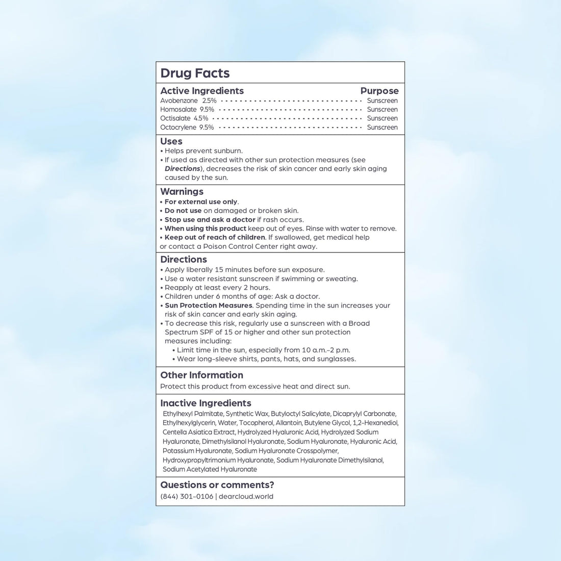 dearcloud Sunny Defense Sunscreen Stick SPF 50+ PA++++ – Korean Sunscreen for Face & Travel Size (.68 oz)