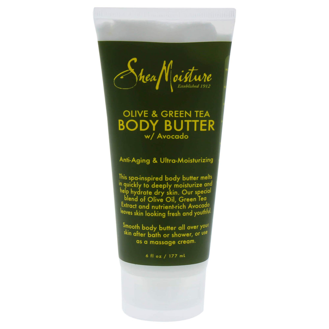 SheaMoisture 6 oz Olive & Green Tea Body Butter