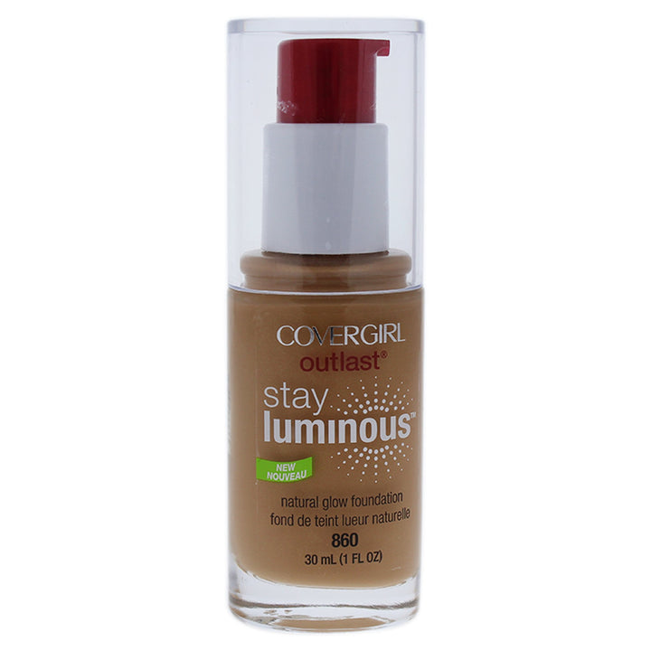 COVERGIRL Outlast Stay Luminous Foundation Classic Tan 860, 1 oz