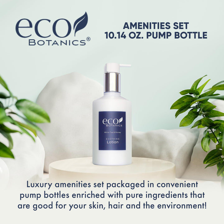 Terra Pure | Eco Botanics Lotion, Retail Size Hotel Amenities, 10.14 oz. (Single)