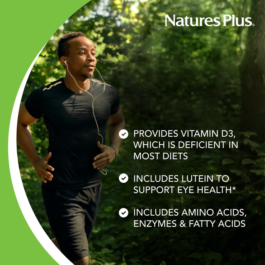 Natures Plus Ultra Source of Life Multivitamin - 180 Tablets - Supports Immune Health, Energy & Overall Well-Being - with Lutein & Vitamin D3 - Vegetarian & Gluten Free - 60 Servings