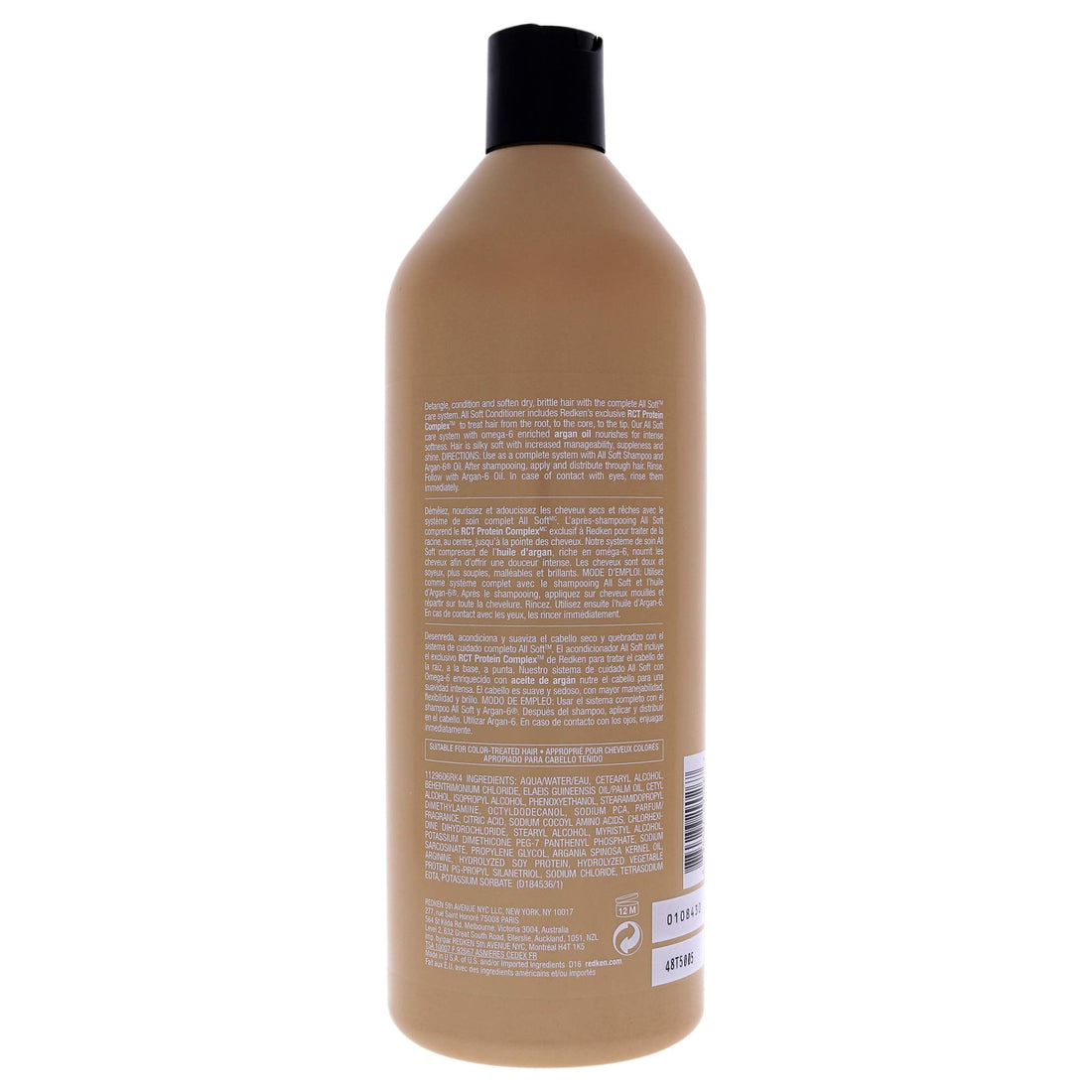 Redken All Soft Conditioner | Moisturizes and Deeply Hydrates| Softens, Smooths, and Adds Shine| Nourishing Conditioner for Dry Hair | Safe for Color-Treated Hair | With Argan Oil