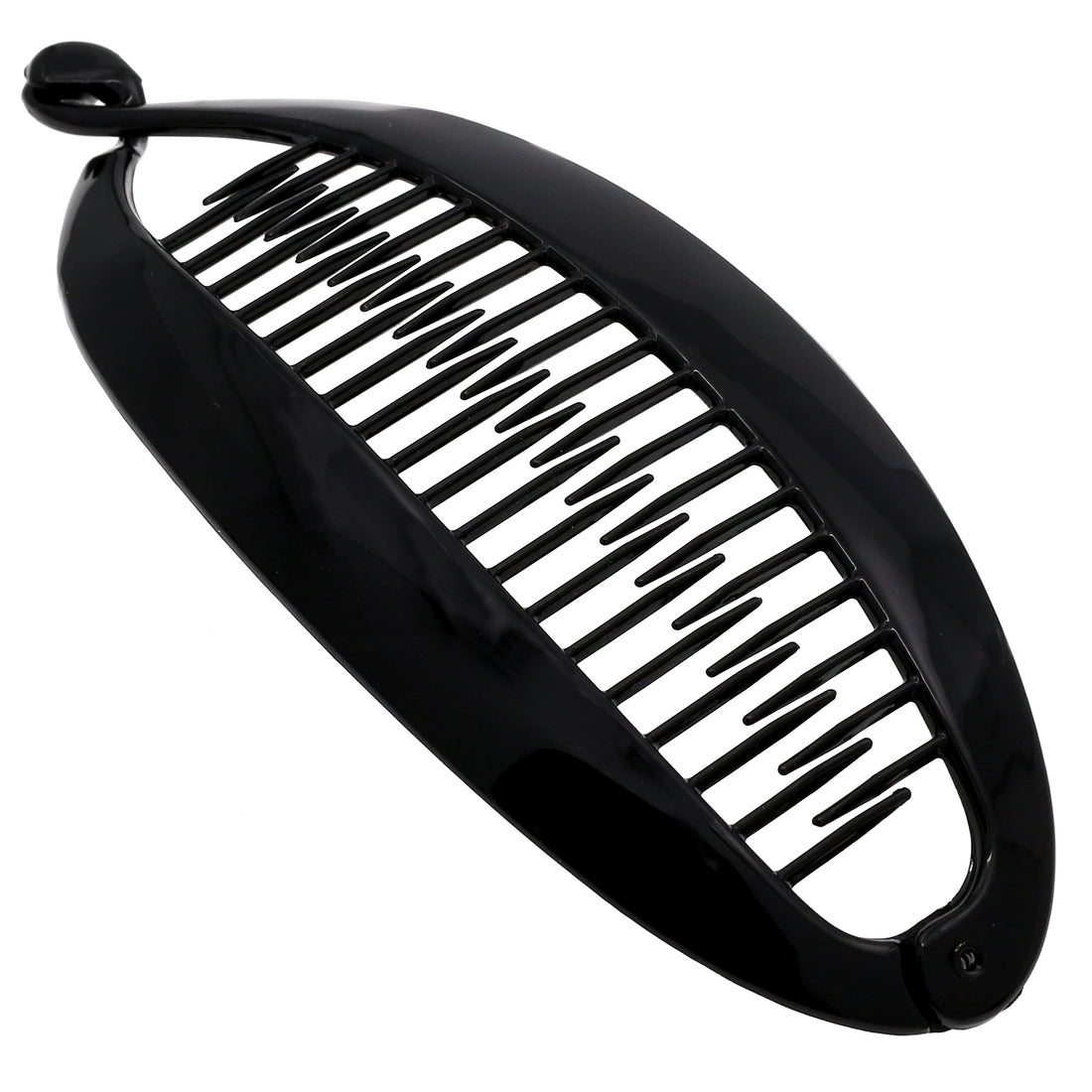 Camila Paris NV135 7 inch French Banana Clip Hair Comb Classic Girls Updo Flexible Ponytail Holder Interlocking Banana Combs, Fashion Durable Styling Hair Accessories for Women, Made in France