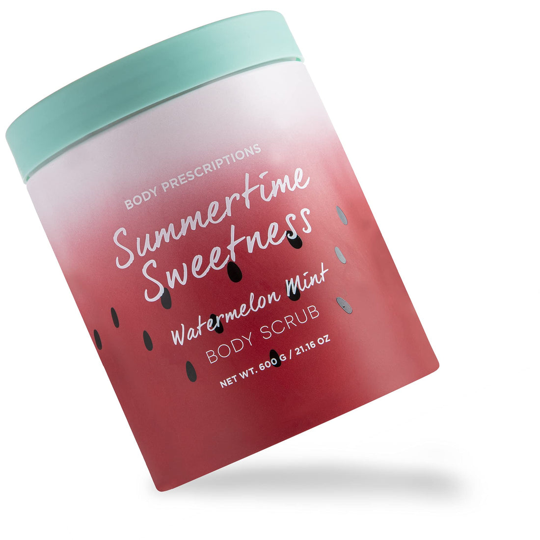 Body Prescriptions Summertime Sweetness Body Scrub, Exfoliating Body Wash, for Nourished and Ultra Smooth Skin, Cleanser Infused with Watermelon and Mint