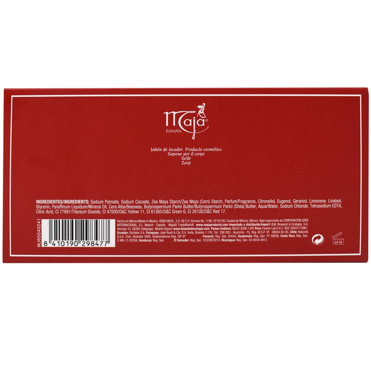 Maja By Myrurgia For Women. Set-set Of 3 Soaps And All Are 3.1 OZ