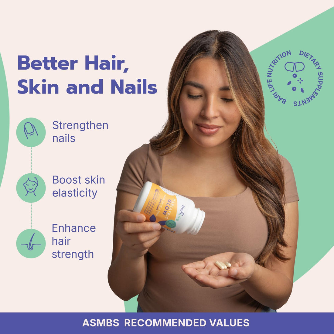 Bari Life Hair, Skin & Nails Supplement