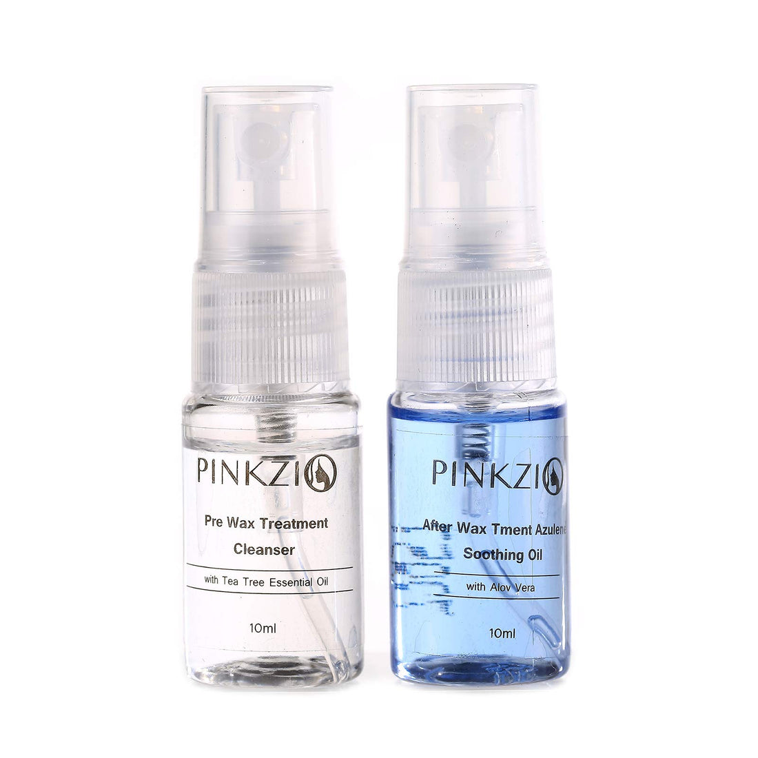 PINKZIO Roll On Waxing kit ,6-in-1 Body Waxing Kit for Hair Removal with Wax Heater, Pre/After Treatment and Waxing Strips. Home Waxing Kit For Hair Removal