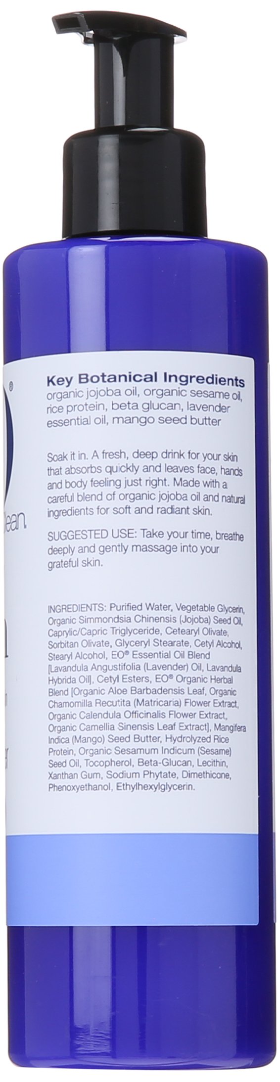 EO Botanical Ultra Moisturizing Body Lotion, French Lavender, 8 Ounce (Pack of 3)