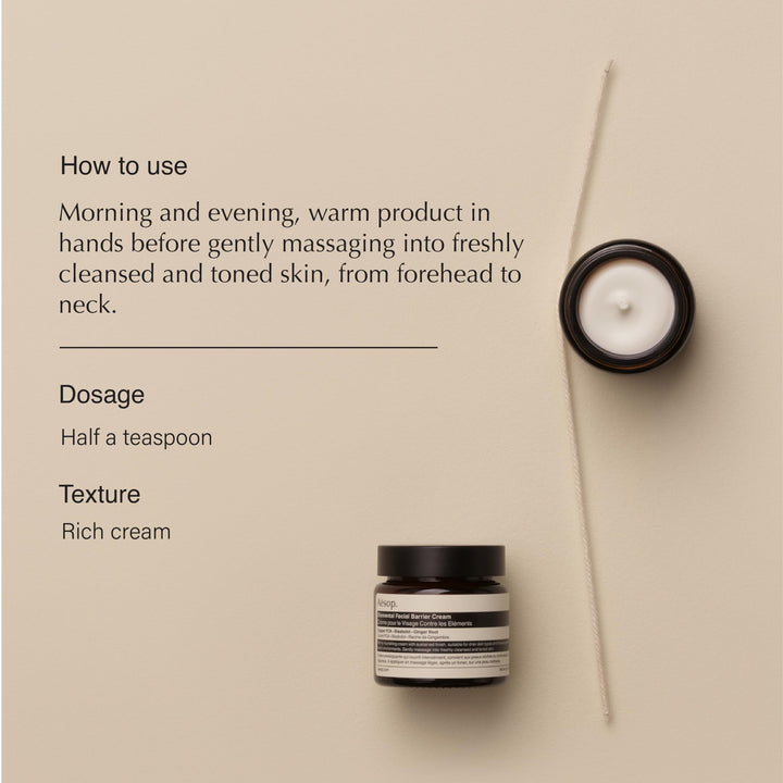 Aesop Elemental Facial Barrier Cream, 2 Ounce