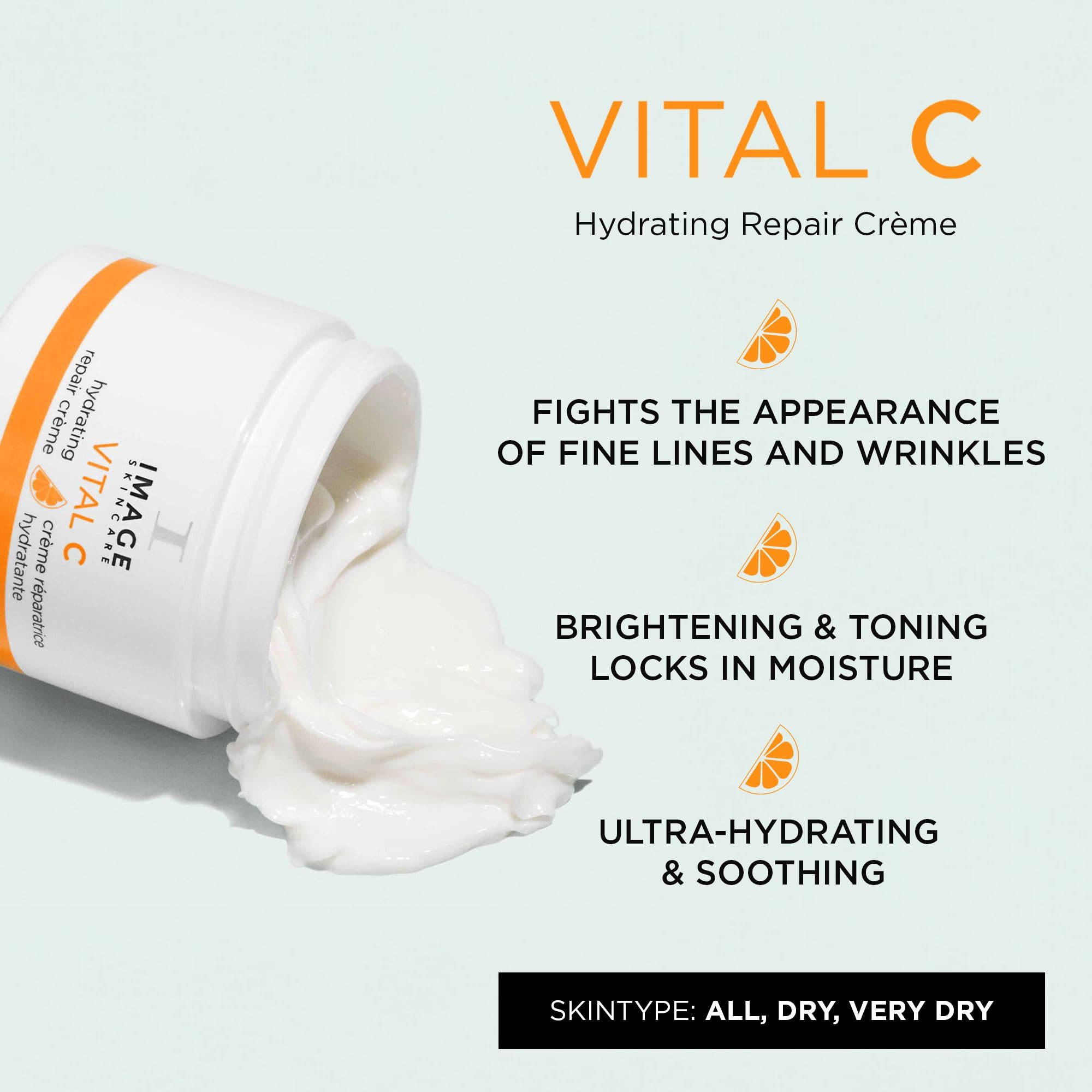 Image Skincare Vital C Hydrating Repair Creme, 2 Ounce