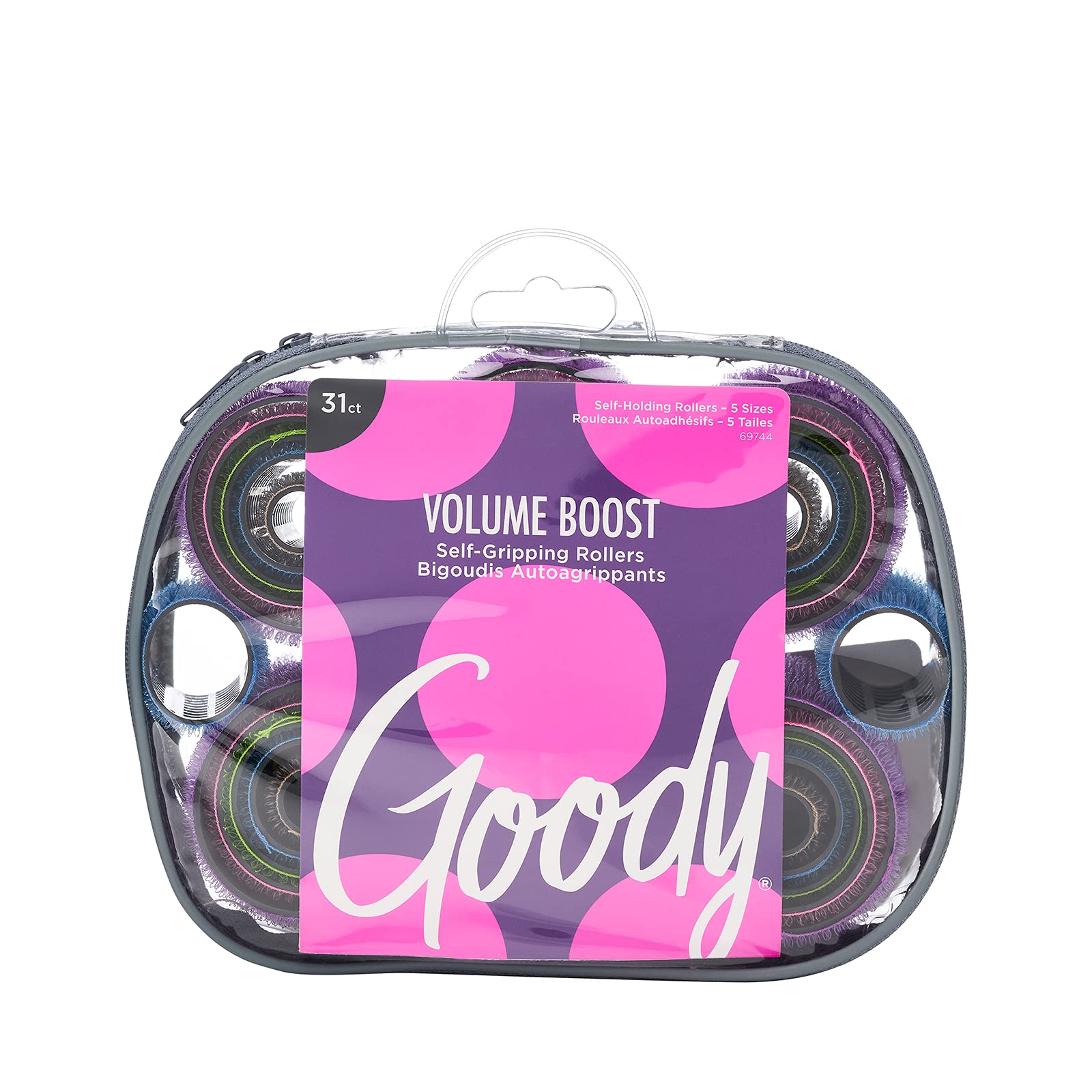 Goody Styling Essentials Hair Roller, Multi Pack, 31 Count