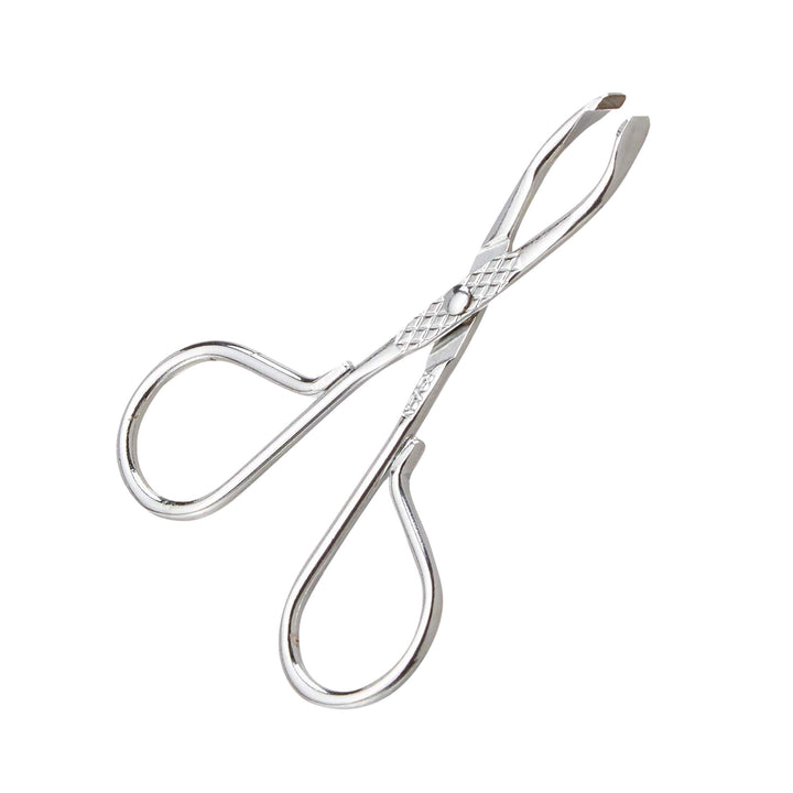 Revlon PerfecTweeze Scissor Tweezers, Slanted Tip, For Eyebrow Shaping and Hair Removal, Ergonomic Handle Design, Stainless Steel, 1 Count