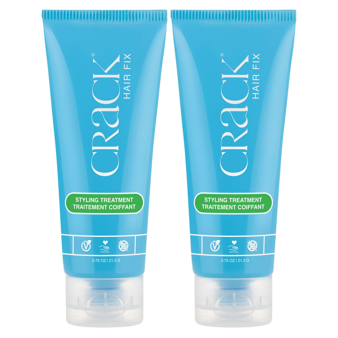 Bundle - 2 Items : Crack Original Styling Treatment