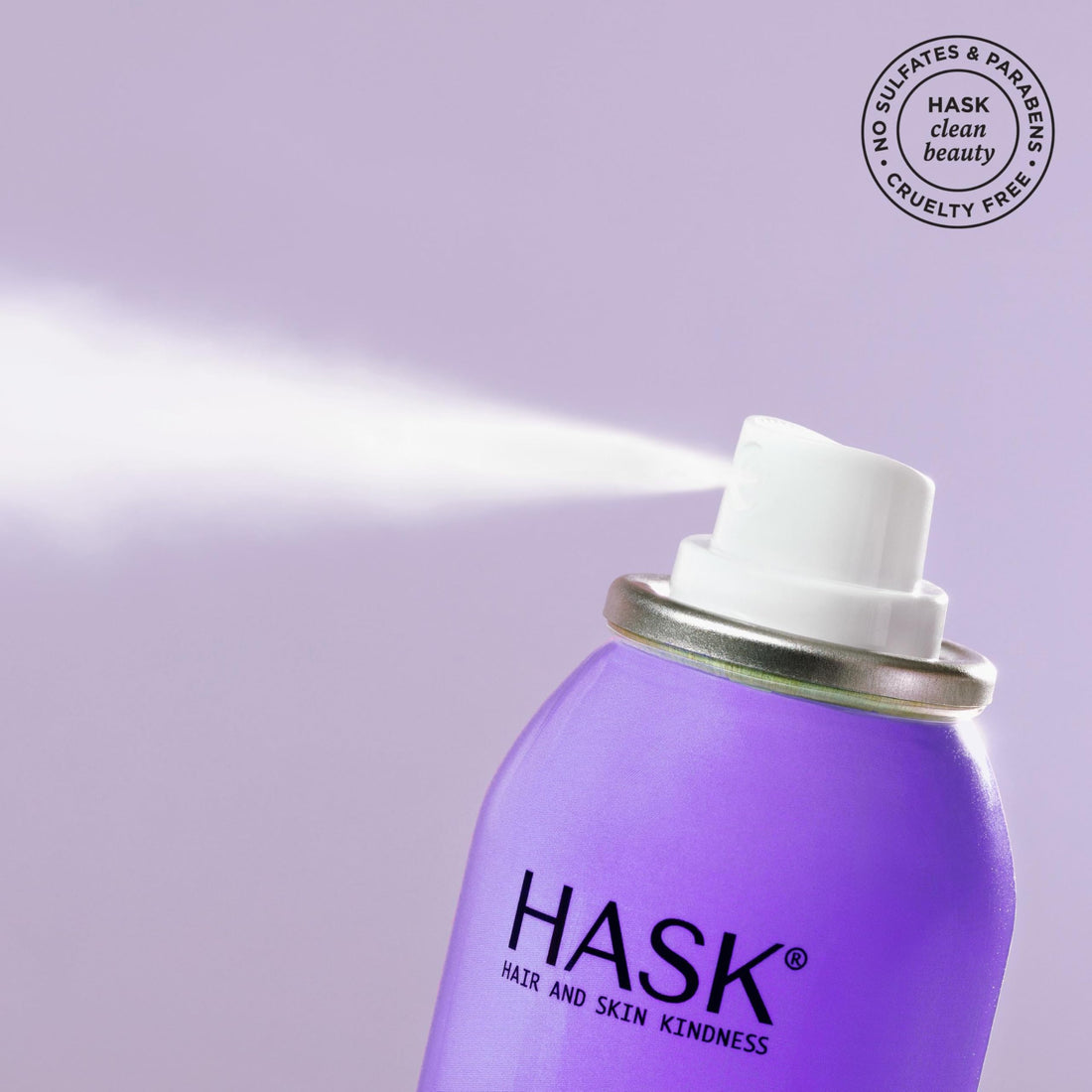 HASK Biotin Boost Thickening Dry Shampoo – Absorbs Oil, Adds Volume & Lift, Strengthens Strands, No Sulfates or Parabens, Cruelty-Free – 8.1oz