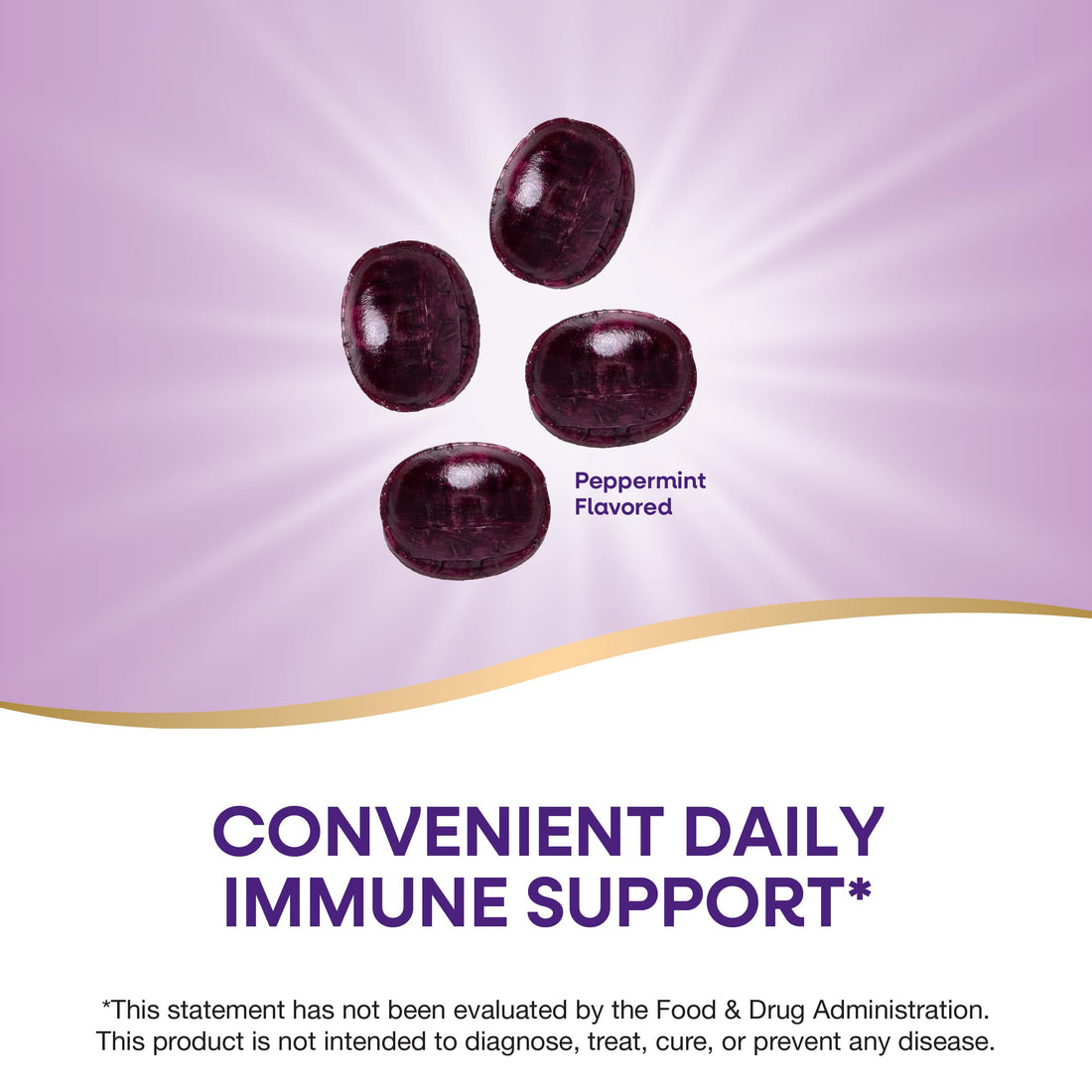 Nature’s Way Sambucus Zinc Lozenges with Elderberry and Vitamin C, Peppermint Flavored, 24 Lozenges