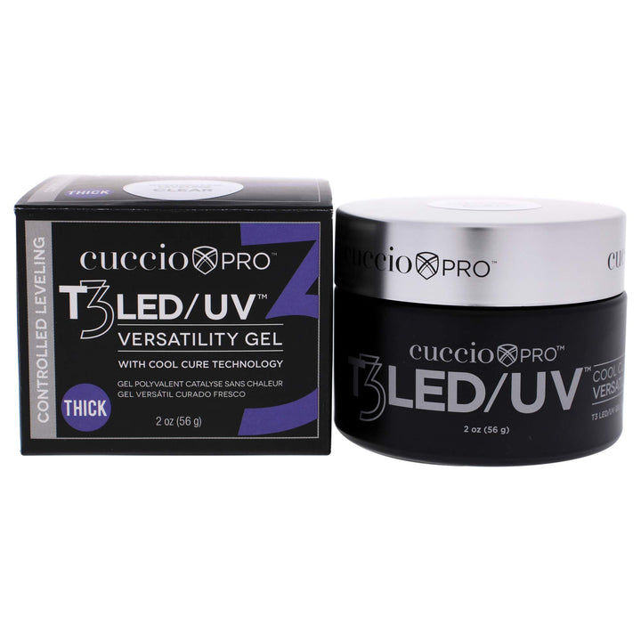 Cuccio Pro - T3 LED/UV Controlled Leveling Gel - Clear - 56g / 2oz