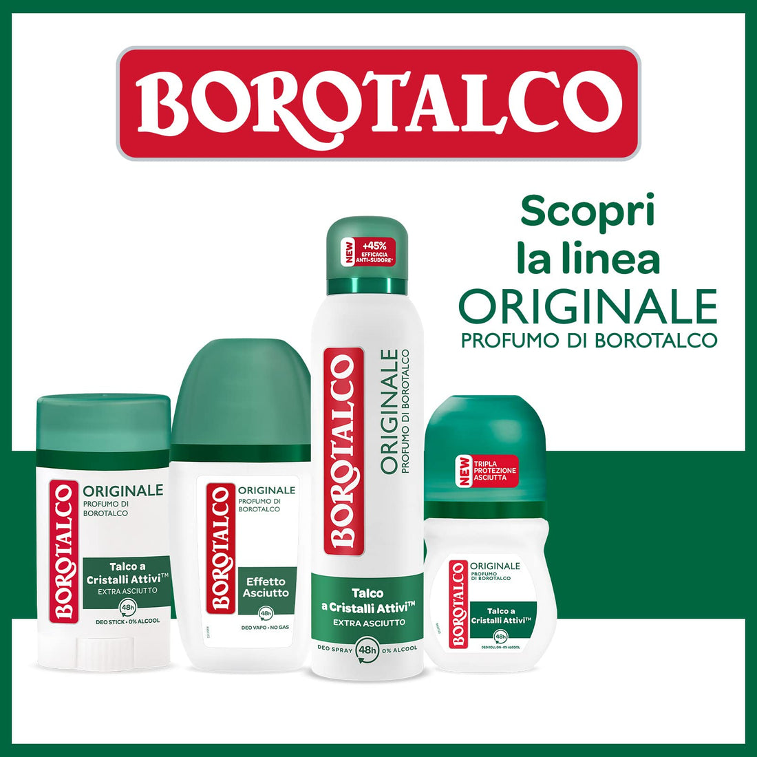 Borotalco: Deo Stickoriginal microtalc 40 ml (1.35 fl.oz)