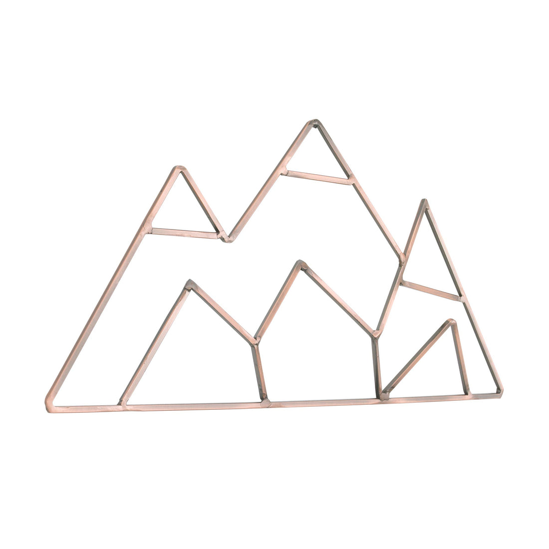NoJo Mountain Shaped Wire Nursery Wall Decor, Copper Finish