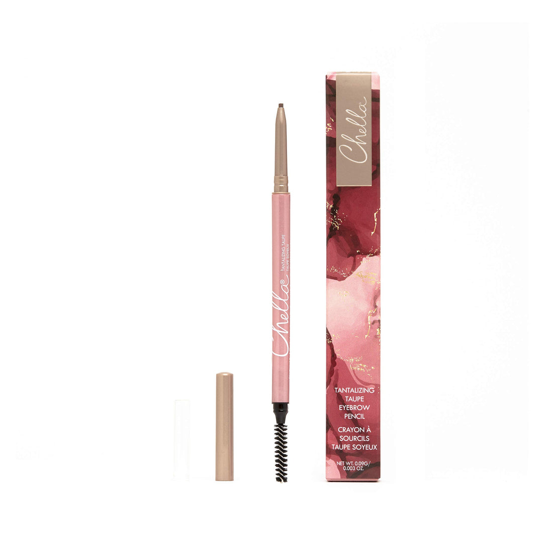 Chella Eyebrow Pencil with Spoolie (eyebrow brush) - Everything You Need to ââ‚¬Å“Wow Your Browsââ‚¬Â, The ONLY Pencil you will EVER Buy - Tantalizing Taupe