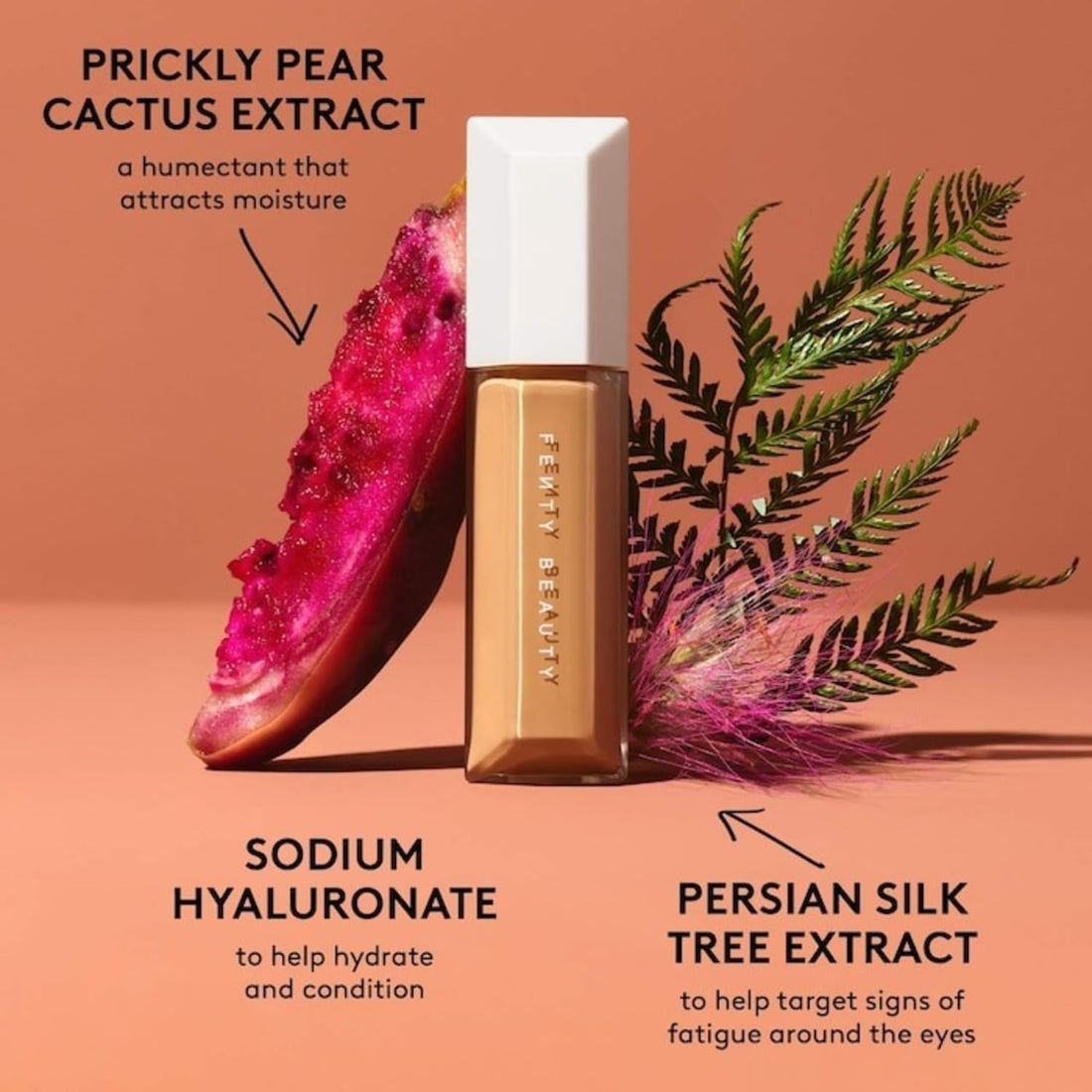 Were Even Hydrating Longwear Concealer - 225N Light Medium With Neutral Undertones by Fenty Beauty for Women - 0.3 oz Concealer