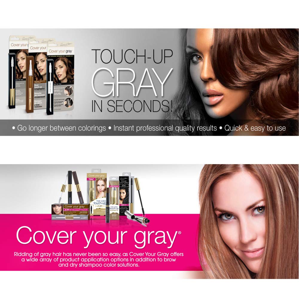 Cover Your Gray Waterproof Root Color Touch up - Blonde / Lt Brown