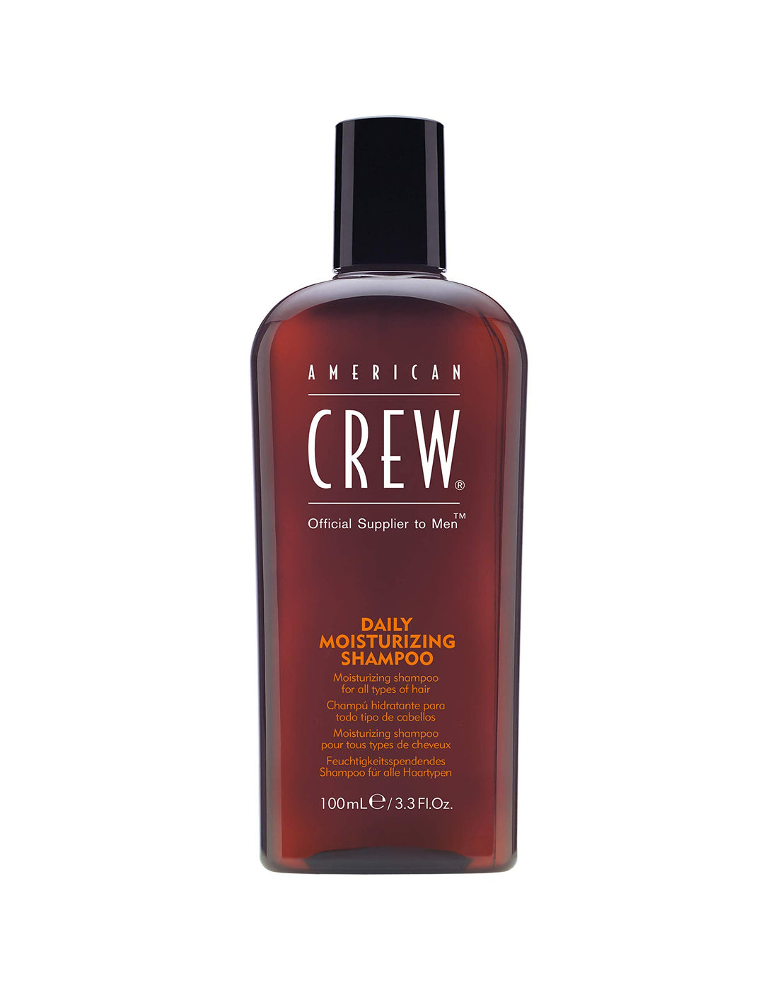 Men's Shampoo by American Crew, Moisturizing Shampoo for Oily Hair, 3.3 Fl Oz