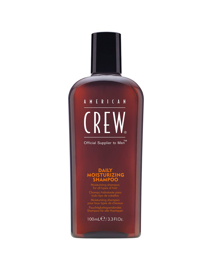 Men's Shampoo by American Crew, Moisturizing Shampoo for Oily Hair, 3.3 Fl Oz