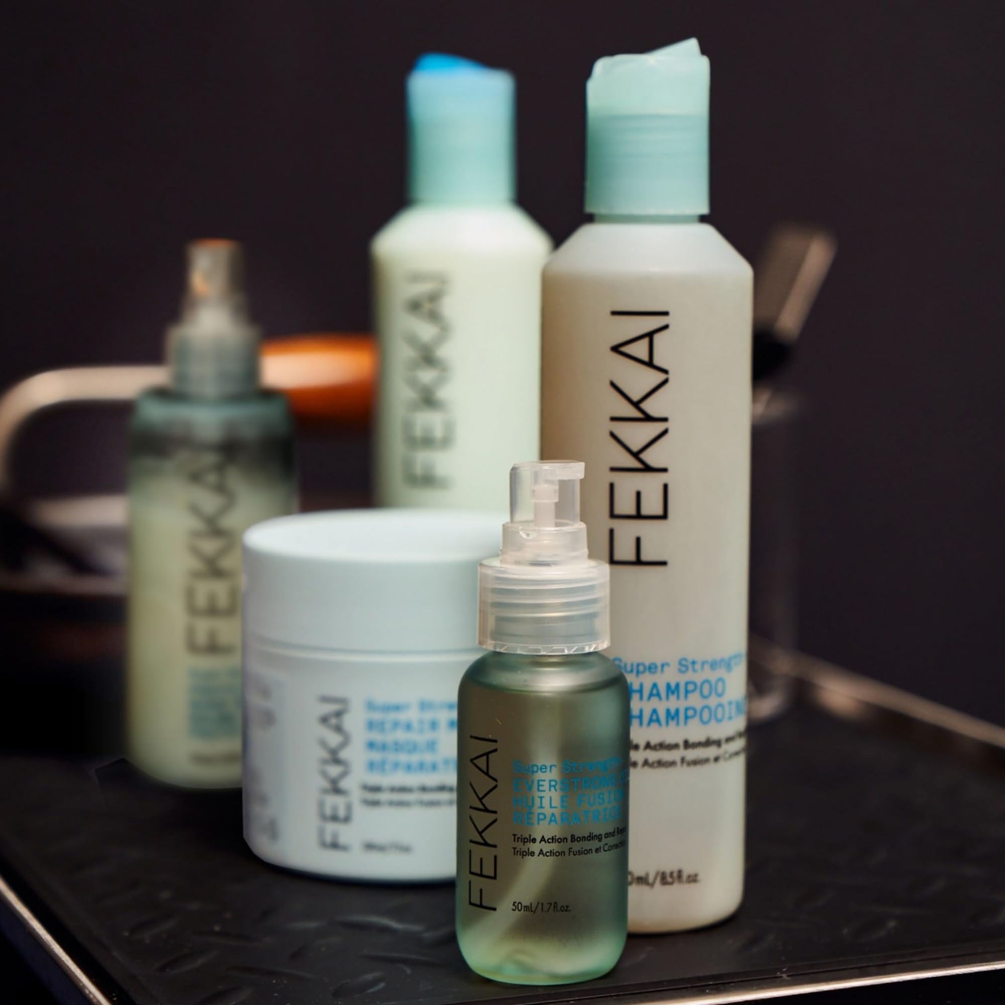 Fekkai Super Strength+ Protein PowerBond Shampoo - 8.5 oz - Bonds, Repairs, and Protects for 3X Stronger Hair - Free of Sulfates, Parabens, Phthalates - Vegan, Cruelty-Free