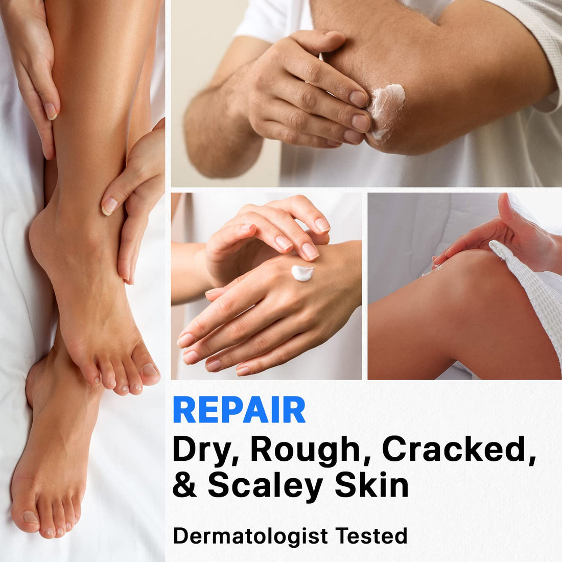 Ebanel Urea Cream 40% Plus Salicylic Acid 4.6 Oz, Callus Remover Hand Cream Foot Cream For Dry Cracked Feet, Hands, Heels, Knees, Intensive Moisturizes & Softens Skin, Exfoliates Dead Skin