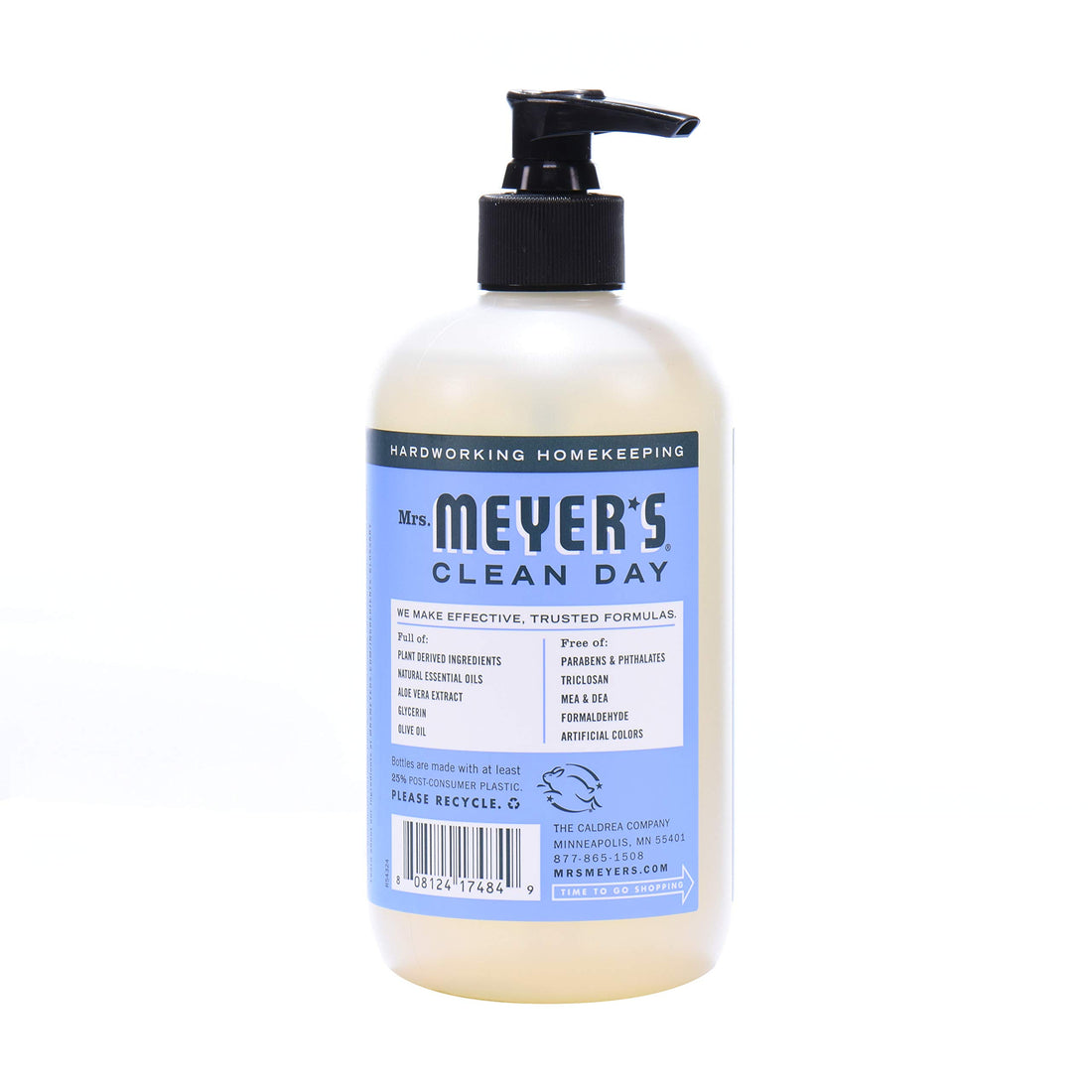 Mrs Meyers B00086 Mrs Meyers Bluebell Liquid Hand Soap -6x12.5 Oz