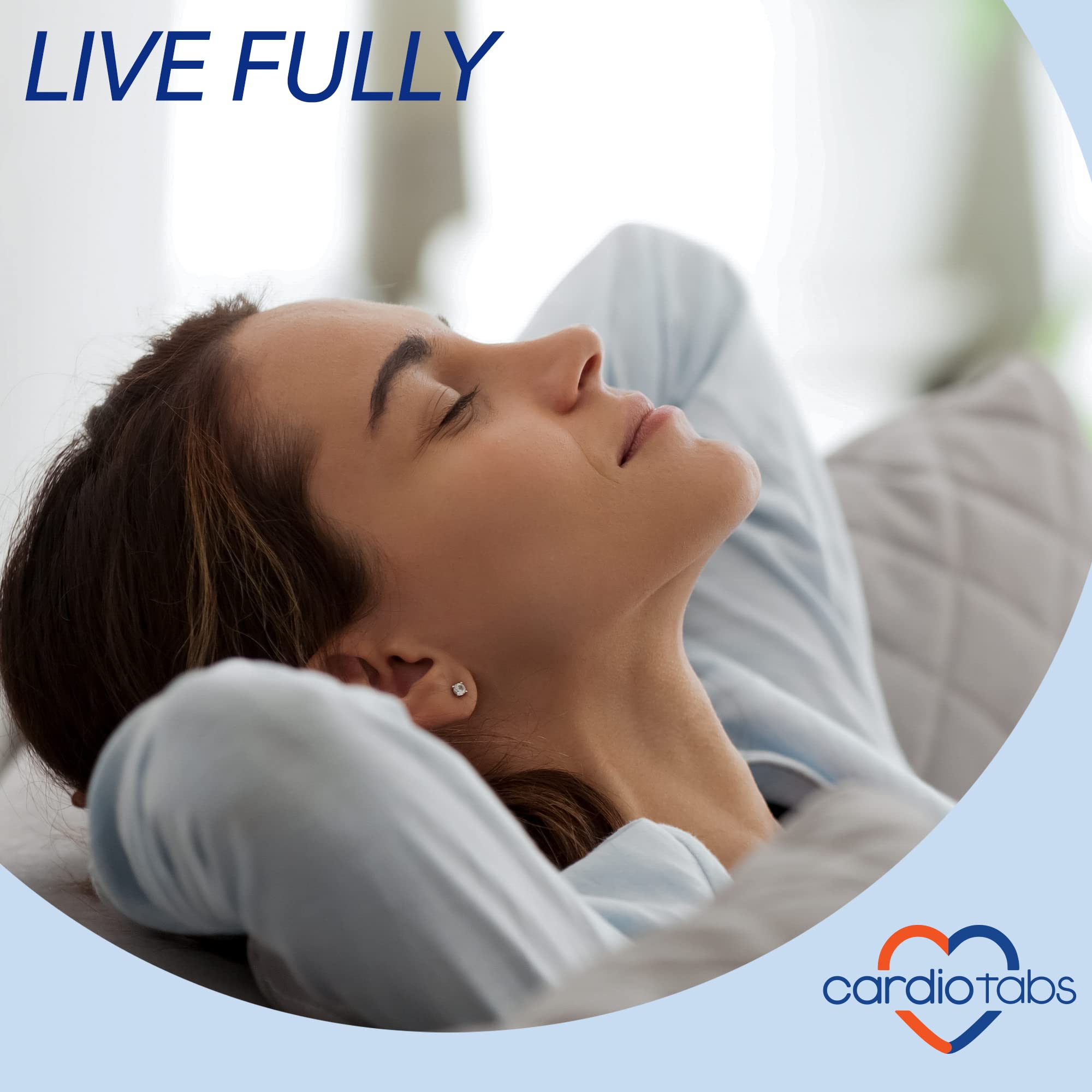 Cardiotabs Multivitamin - Heart and Immunity Supplements For Men & Women, Multivitamin for Men & Women, with Minerals B-Vitamin Complex, Vitamins A, C, E, K and 2000 IU Vitamin D3, 60-Count Bottle