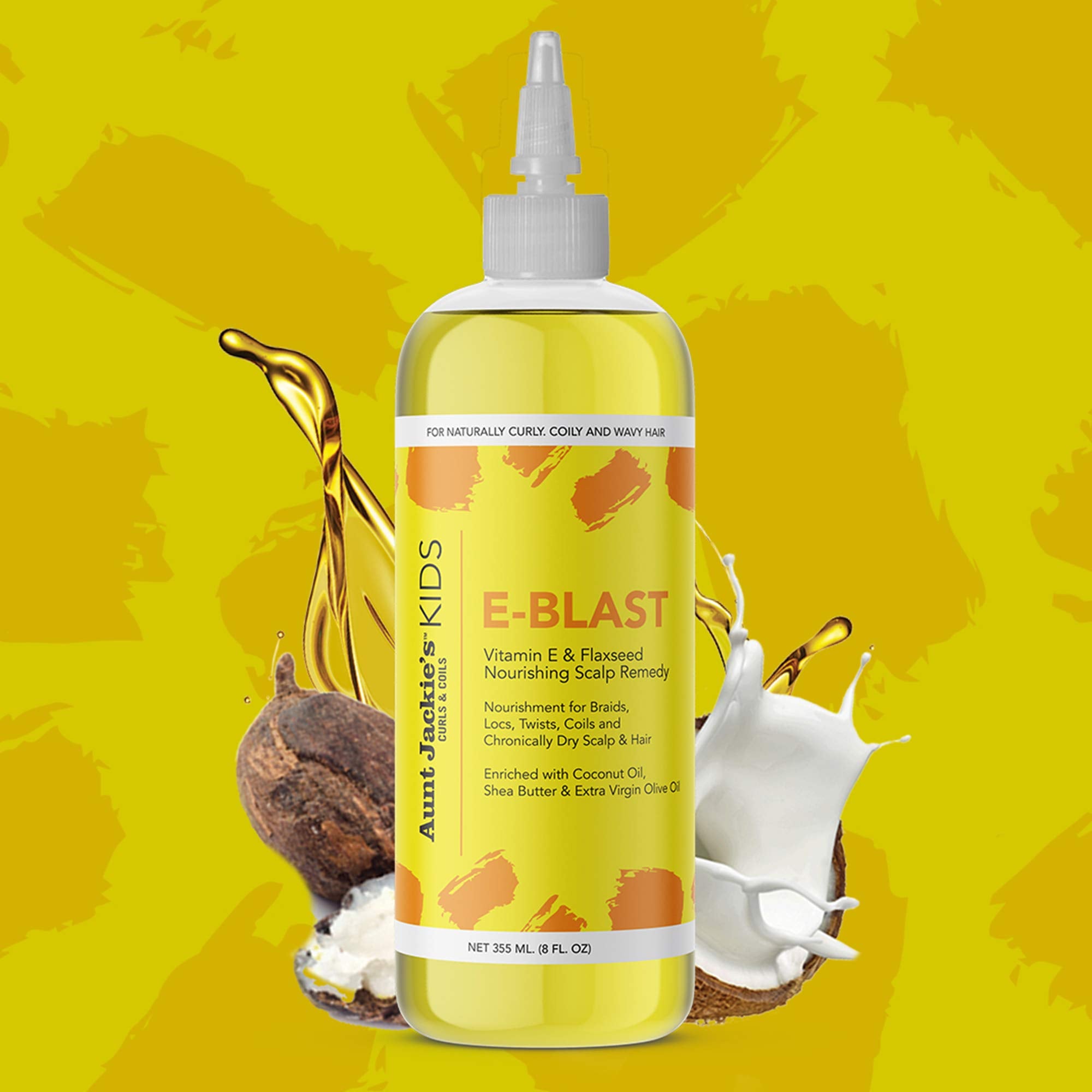 Aunt Jackies Girls E-Blast Vitamin E and Flaxseed Scalp Remedy