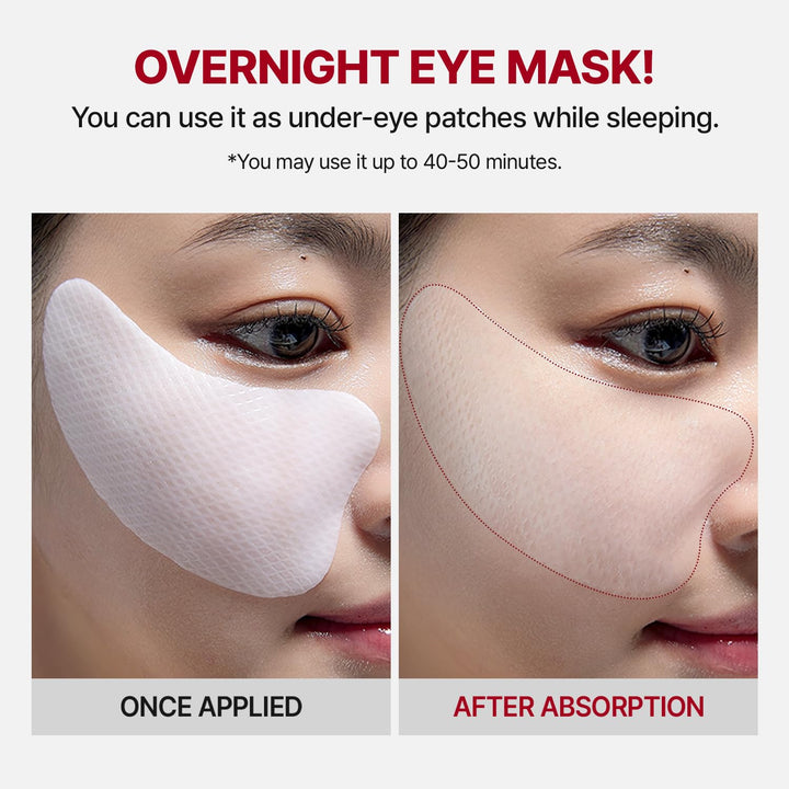 Wrinkle-fit Tangle Eye Patch - Under Eye Patches for Dark Circles and Puffy Eyes, Eye Bags Treatment for Women - Mega Collagen Eye Patches, Eye Gel Pads for Puffiness- Firming & Deep Hydrating - 4EA