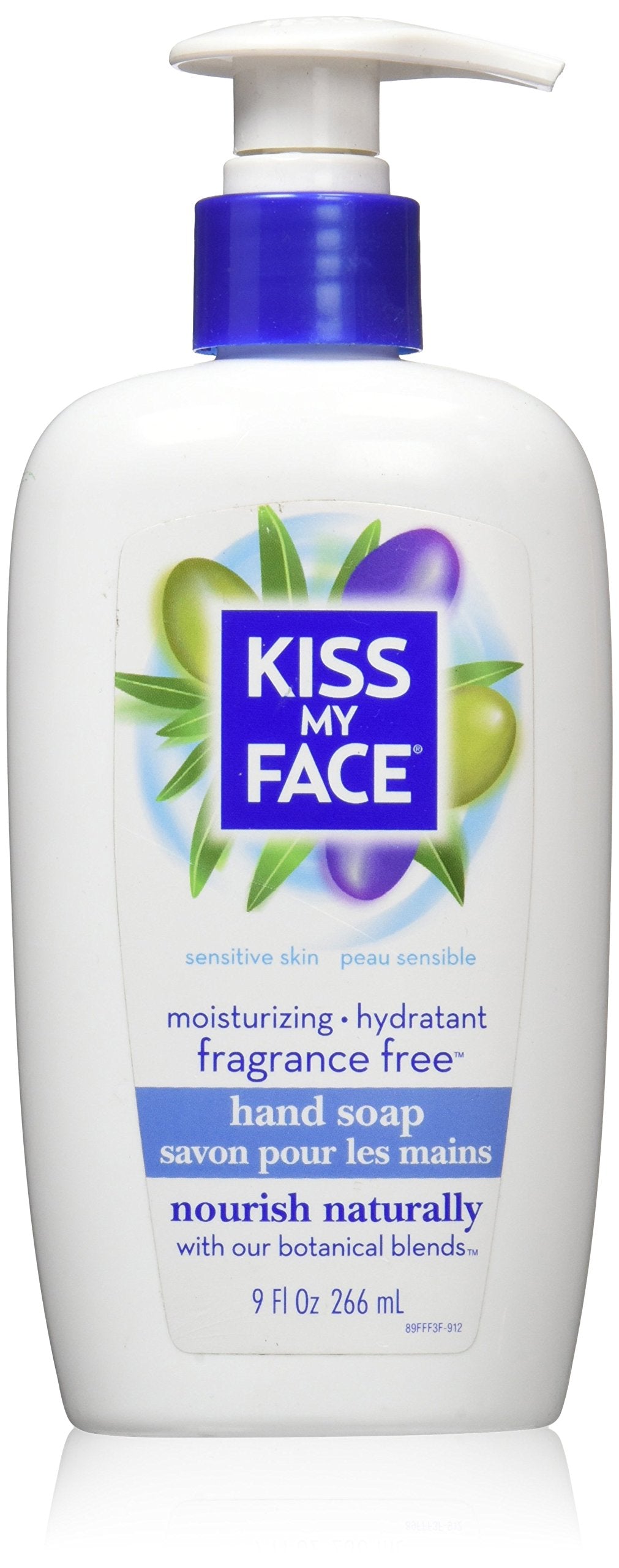 Kiss My Face Skin Nourishing Liquid Moisture Soap - Fragrance Free - 9 oz by Kiss My Face