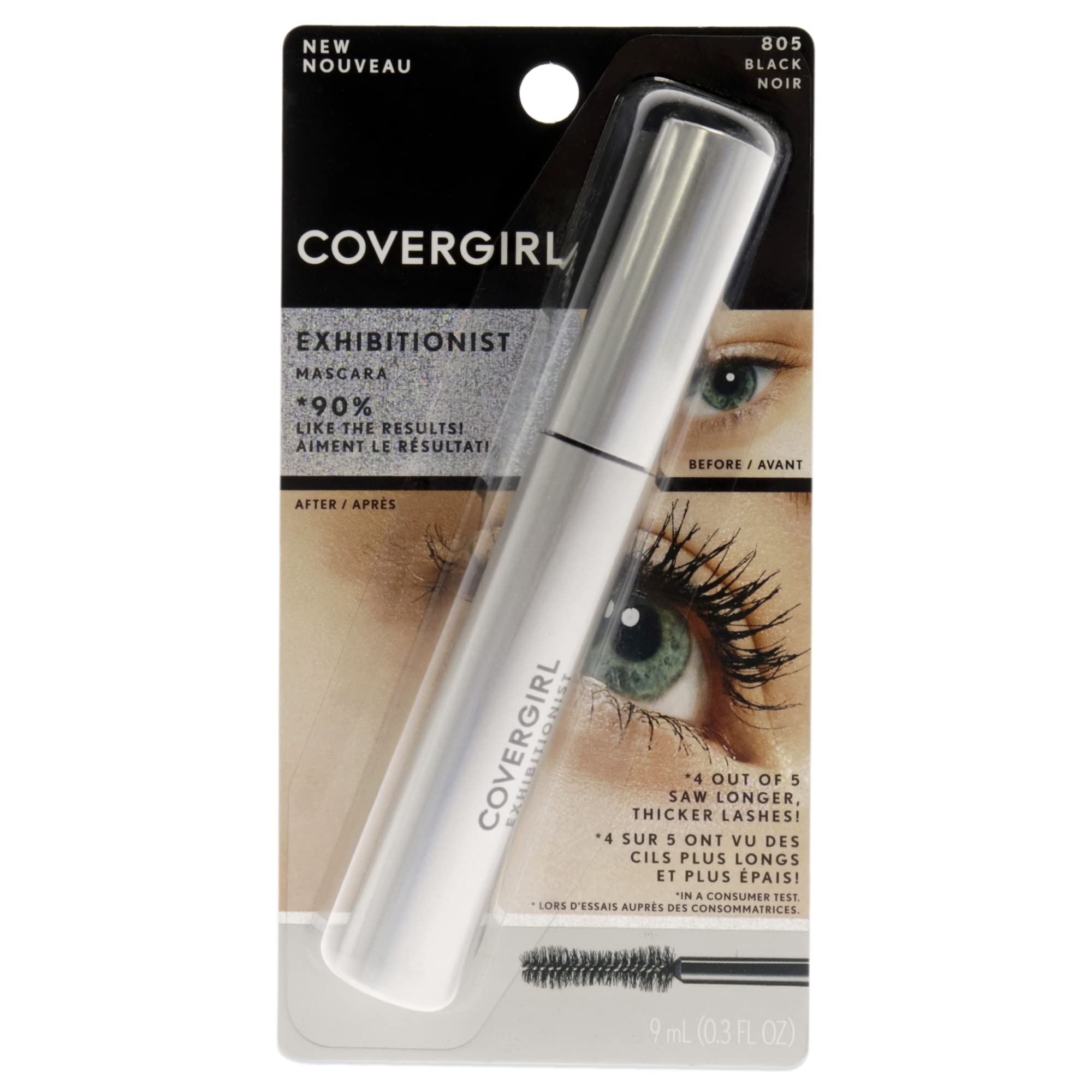 Covergirl Exhibitionist Black, 0.3 Ounce