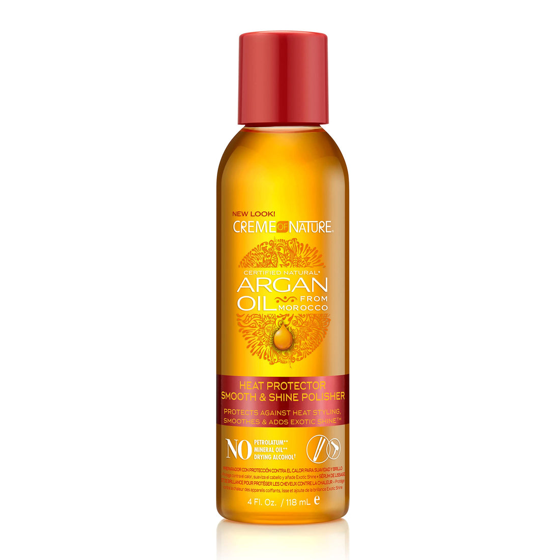 Creme of Nature Gloss & Shine Polisher with Argan Oil: 4 OZ by Creme of Nature