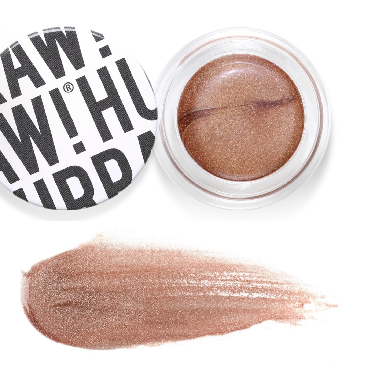Hurraw! Bronze Aura Balm: Coconut-based Multi-Use Highlighter, Shimmer, Illuminator & Luminizer. Healthy Beauty with Synthetic Mica. Certified Vegan & Cruelty Free. Organic and Natural. Made in USA