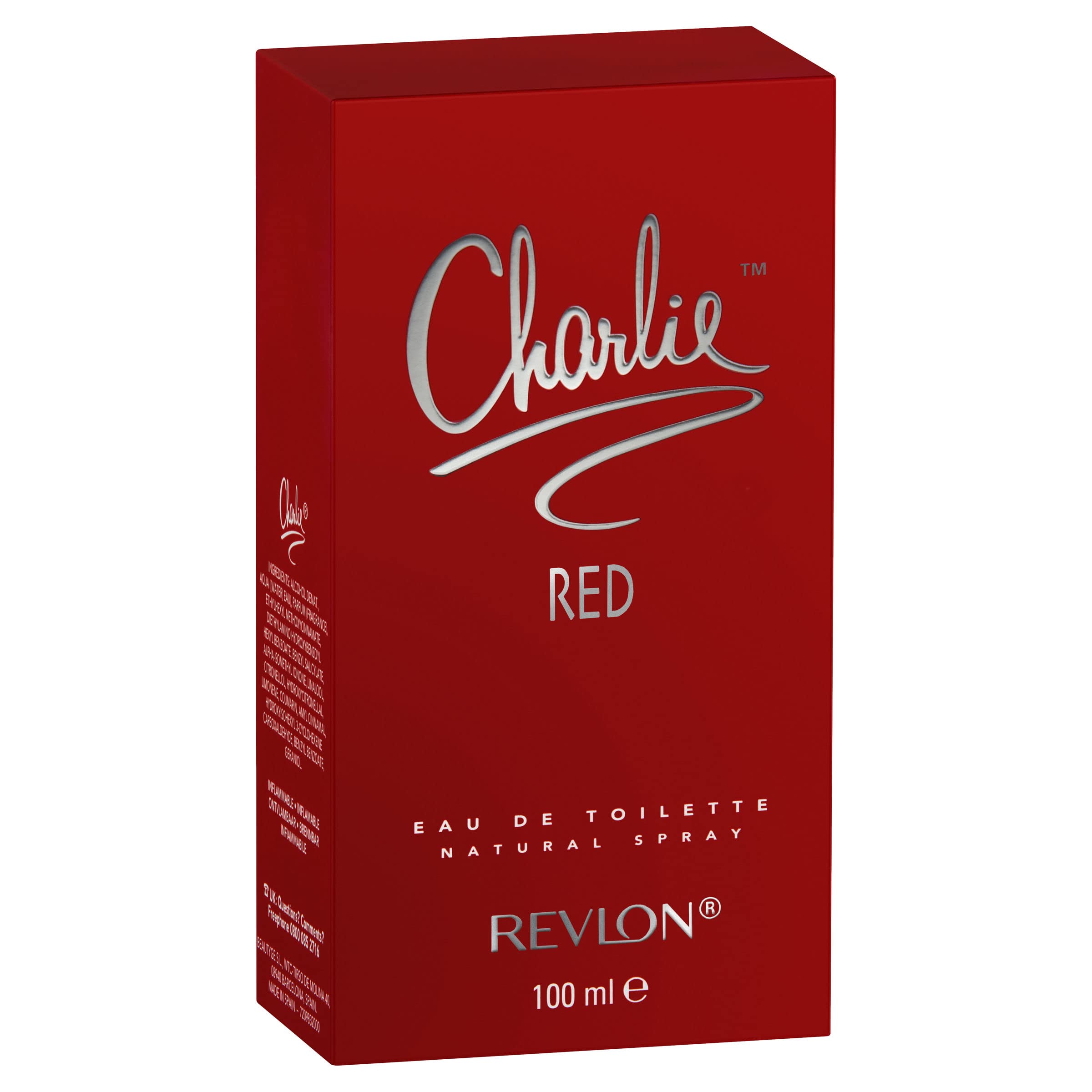 Revlon Charlie Red Eau De Toilette Spray For Women, 100 ml