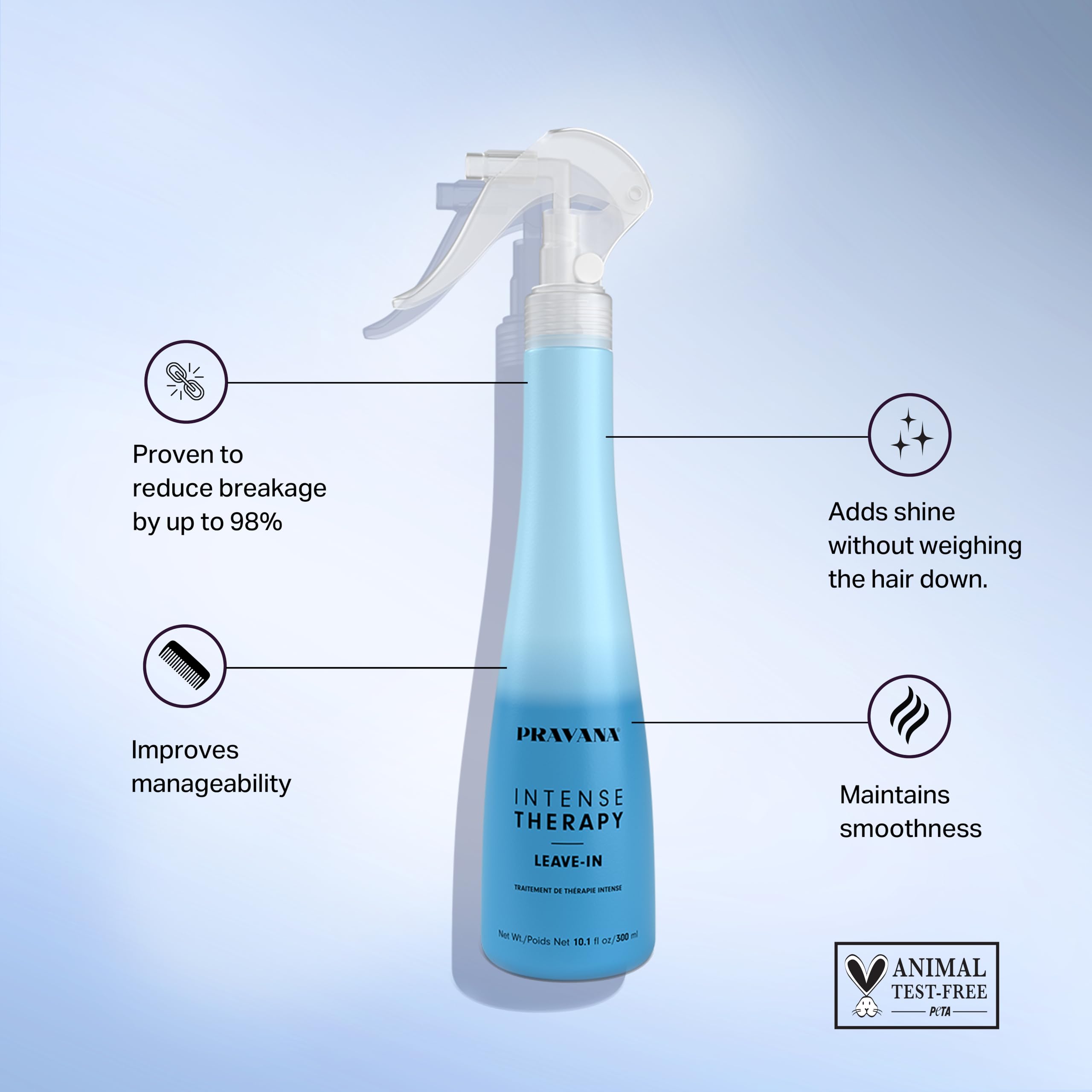 Pravana Intense Therapy Leave-In Treatment 10.1 oz