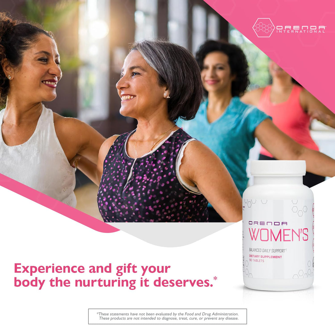 Orenda Women's Multivitamin -Blend, Dong Quai & Black Cohosh Vitamins, Minerals, Hormonal Balance, Immune and Heart Health - 90 Tablets