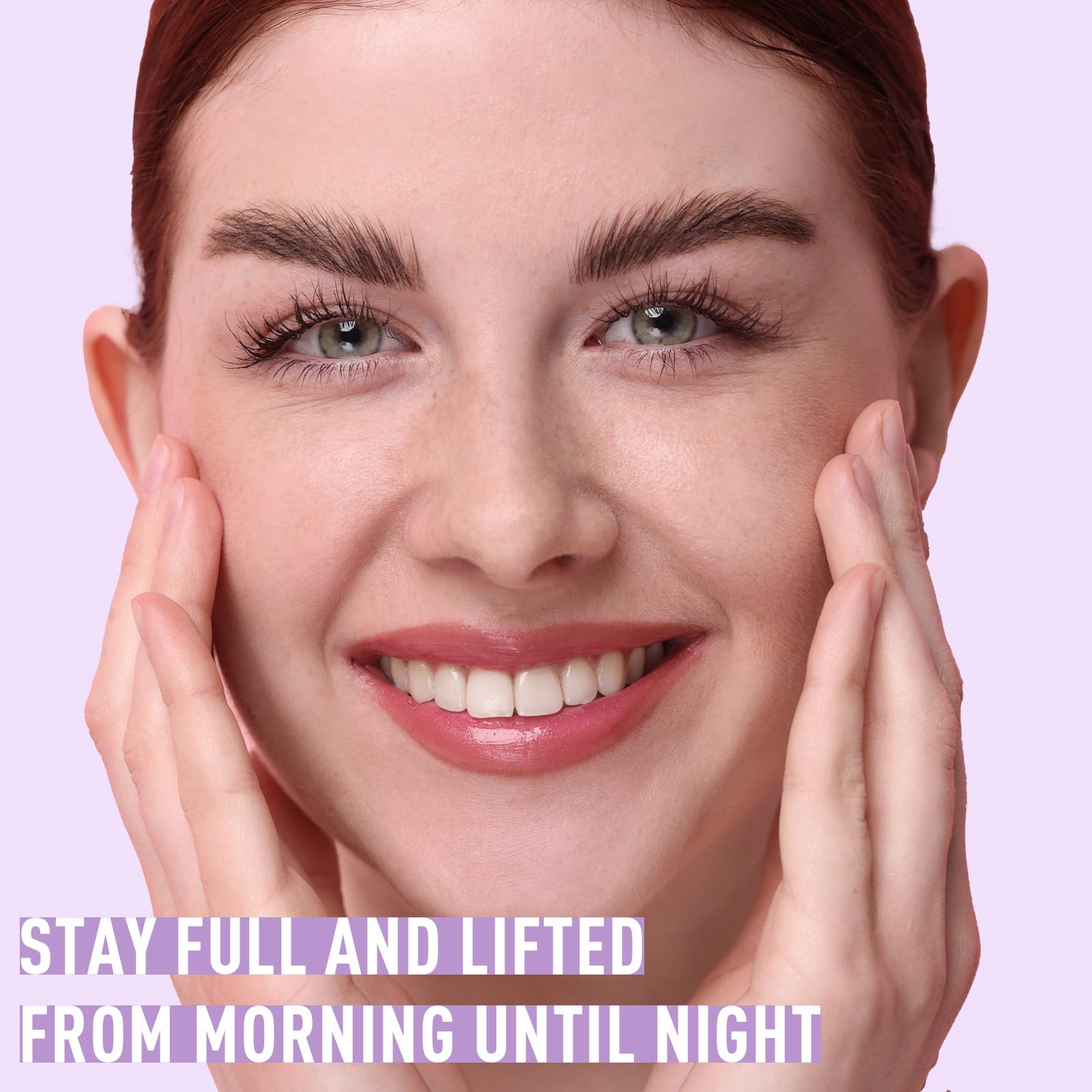 UCANBE Black Waterproof Mascara for Volume and Length, Natural Defining Curling Long-Lasting Eyelashes, No Flaking, No Smudging, No Clumping