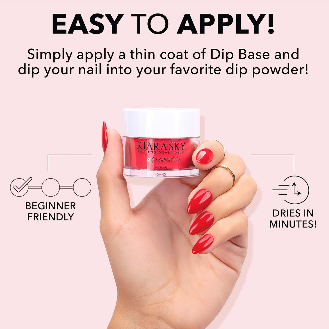 Kiara Sky Dip Dipping Powder D426 Fireball 1 oz by Kiara Sky