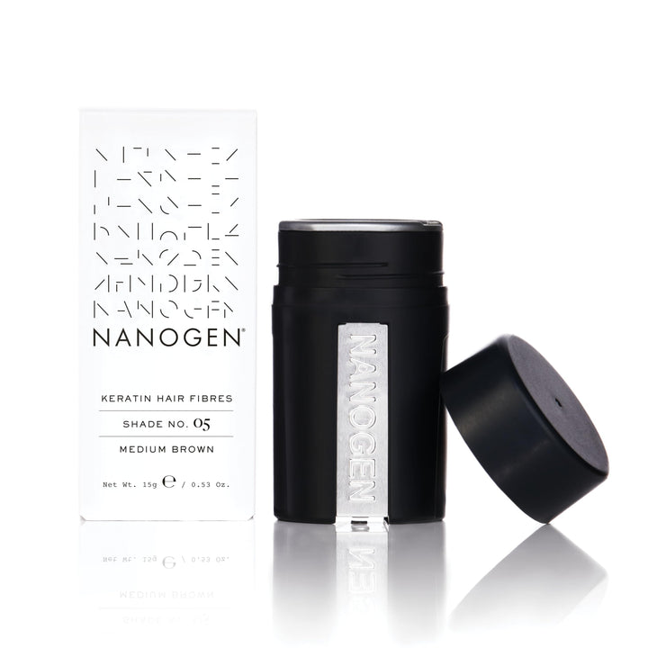 Nanogen Thickening Hair Fibres Medium Brown 15 gms